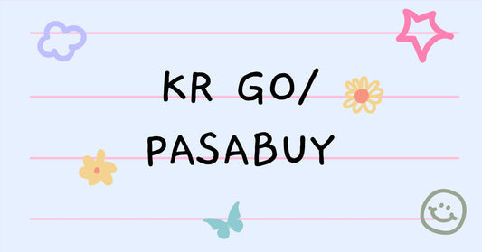 KR PASABUY/ALBUMS/OFFICIAL GOODS UPDATES