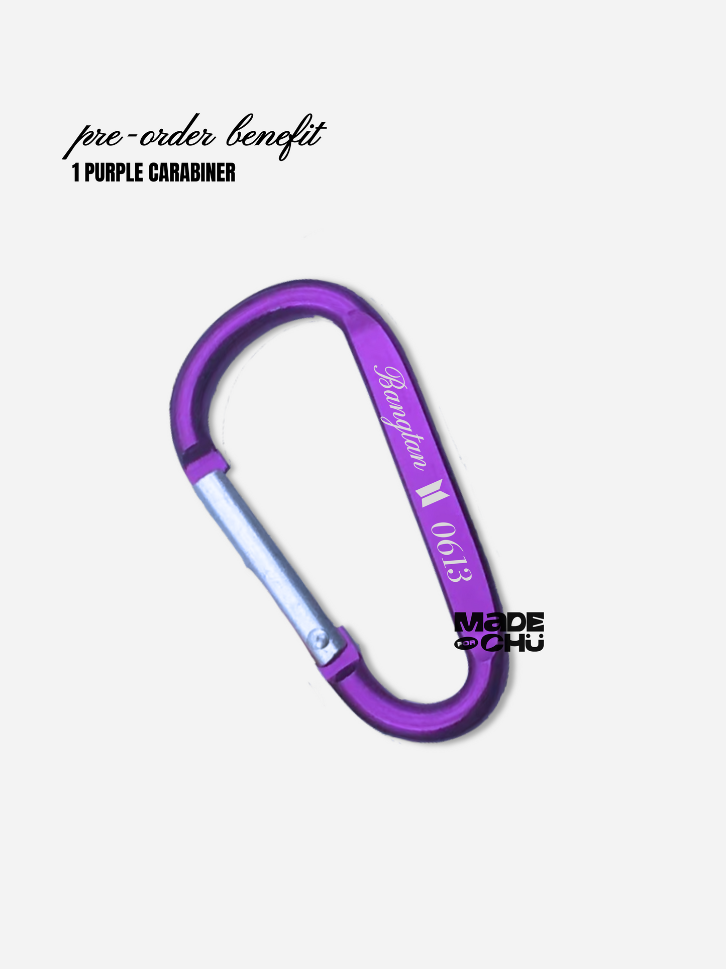 PREORDER: BTS LOGO CLOUD BAG - PURPLE(NEW DESIGN)