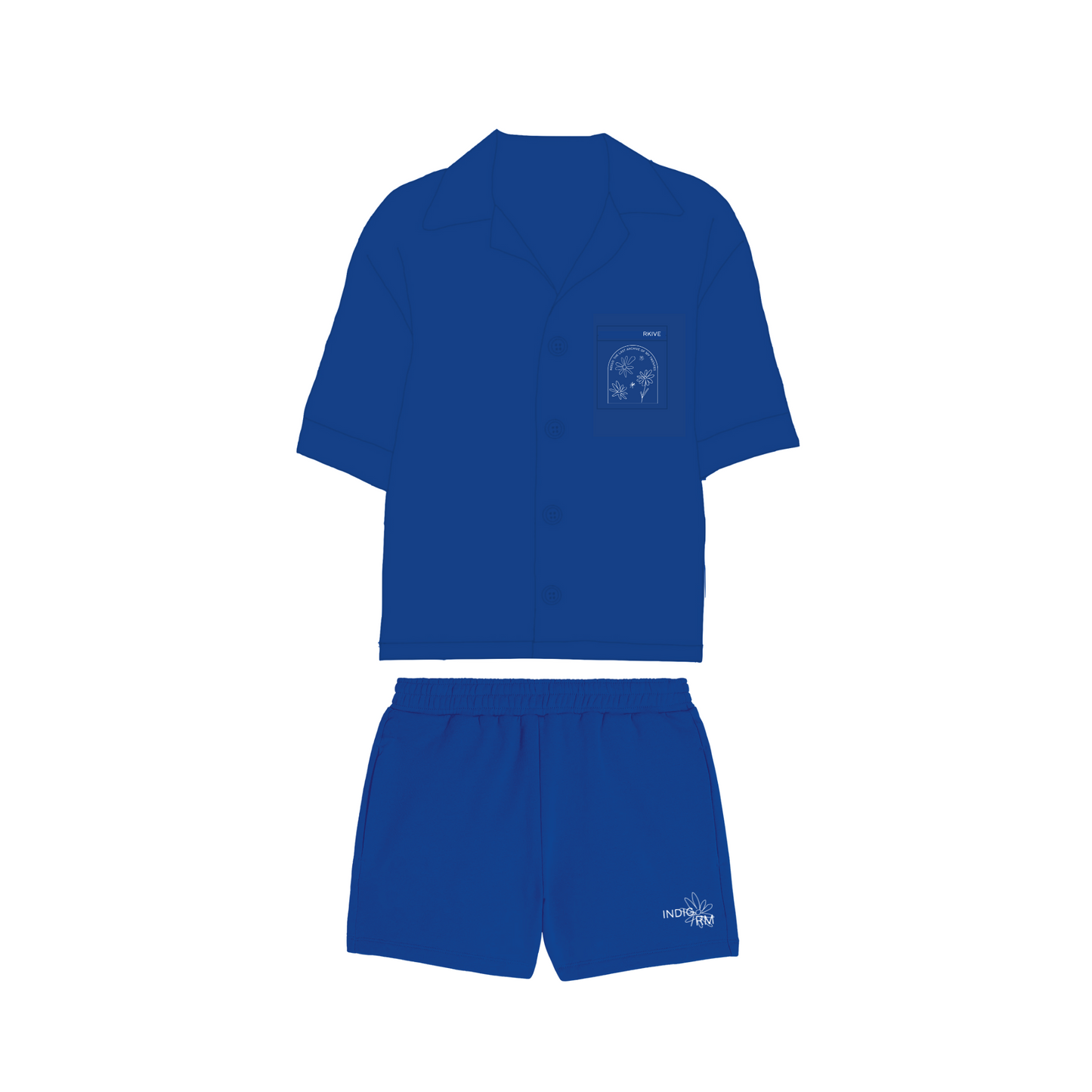ON HAND: INDIGO LOUNGE SET - BLUE