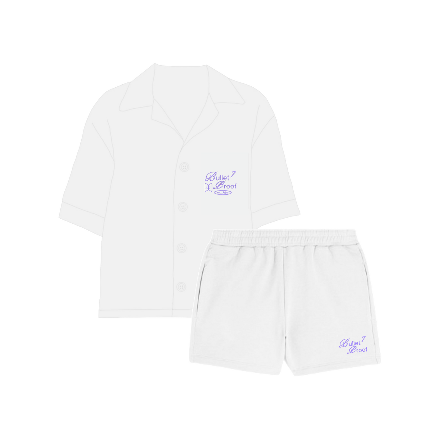 ONHAND: BULLETPROOF LOUNGE SET (WHITE)
