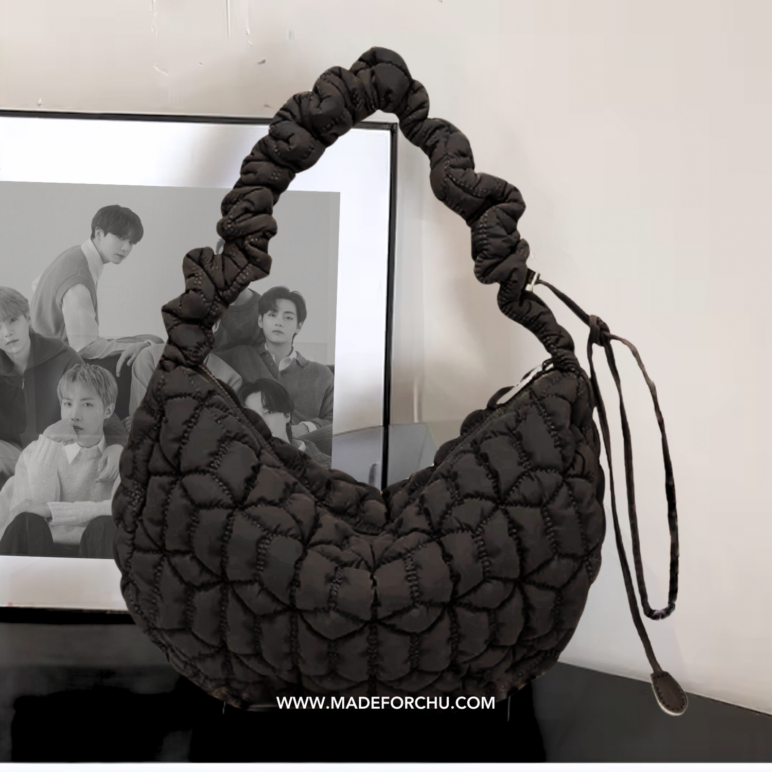 BTS LOGO CLOUD BAG