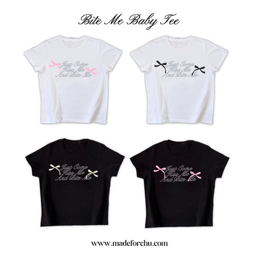 PREORDER: Bite Me - Baby Tee