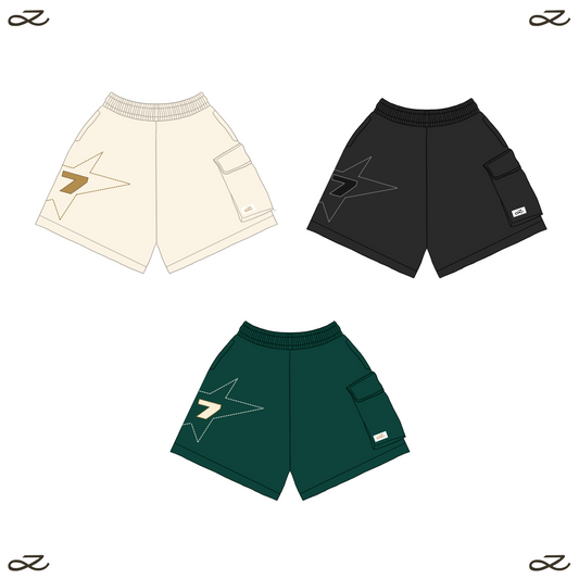 PRE-ORDER: GOLDEN - CARGO SHORTS