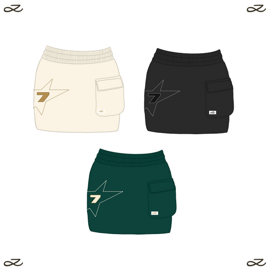 PRE-ORDER: GOLDEN - CARGO SKIRT