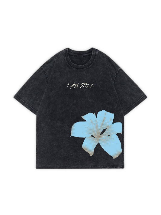 I AM STILL ACID WASH TEE