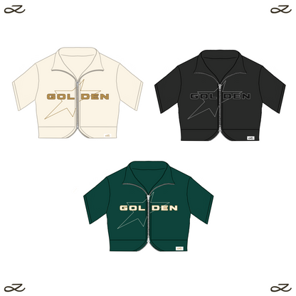 PRE-ORDER: GOLDEN DOUBLE ZIPP SHORTSLEEVE