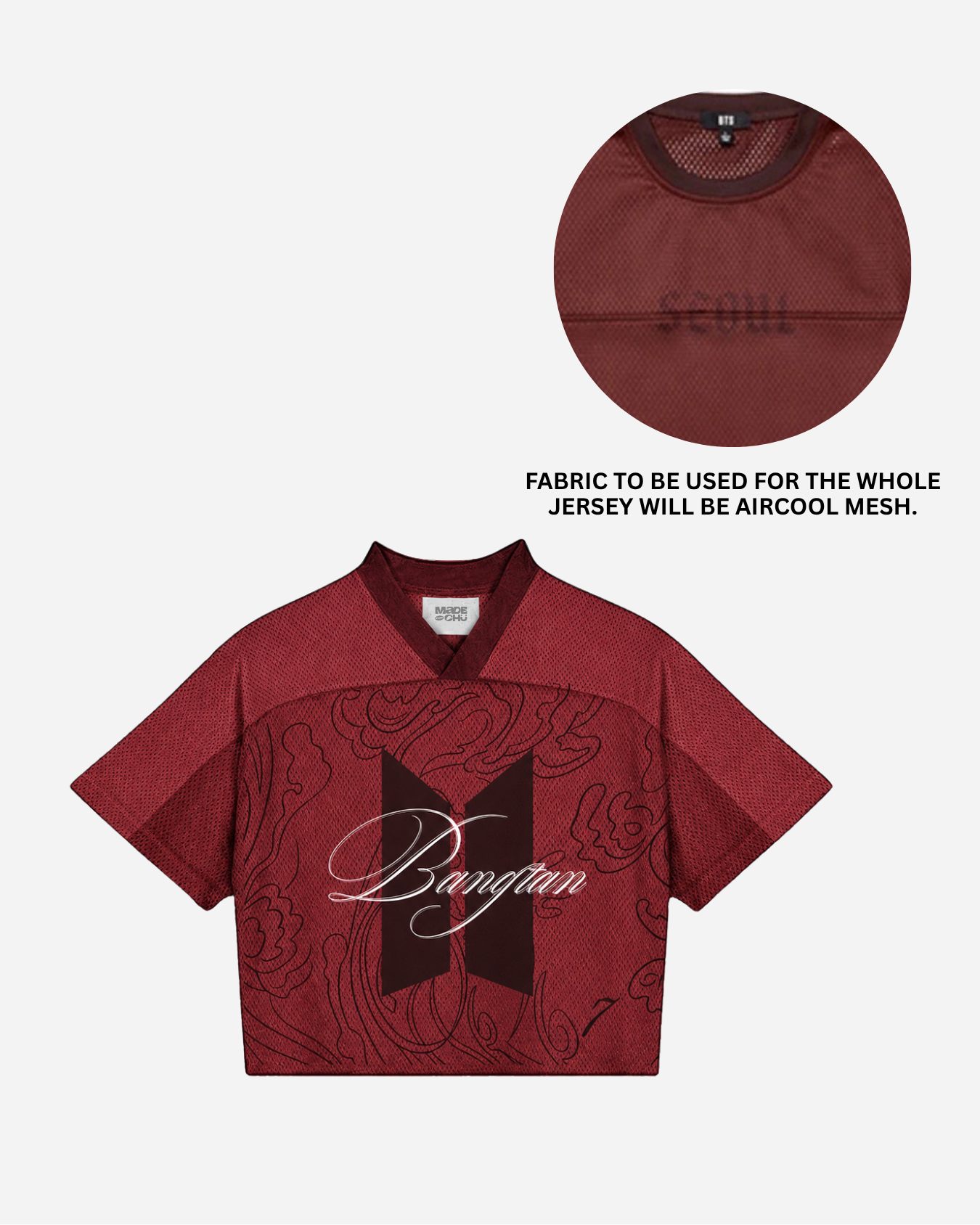 PRE-ORDER: RED ARIRANG JERSEY