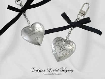 PRE-ORDER: ENHYPEN LOCKET KEYRING (SILVER)