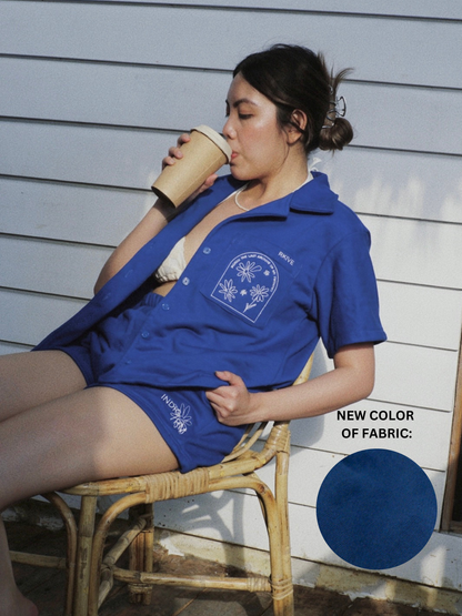 ON HAND: INDIGO LOUNGE SET - BLUE